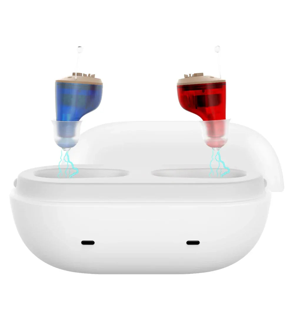 The ClarityPro CIC Rechargeables Hearing Aids (Pair)